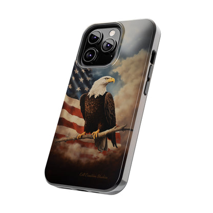 Introducing the "Eagle's Majesty" Cell Phone Case – Soar with American Pride -Tough Phone Cases