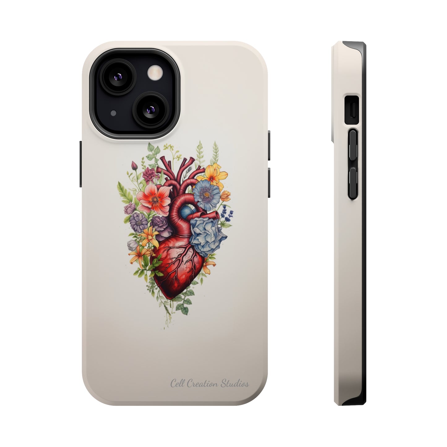 "Blooming Hearts" -MagSafe Tough iPhone Cases