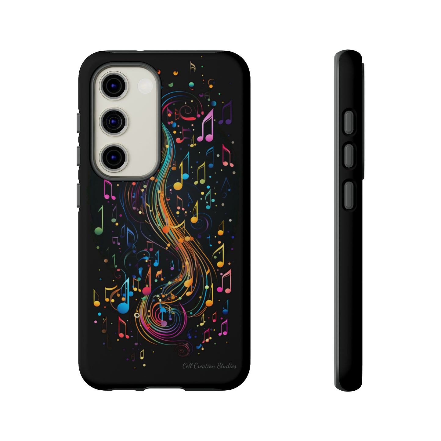 Elevate Your Style and Passion for Music with Our "Harmonious Notes" Cell Phone Case -Tough Cases