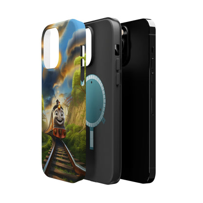 The 'Smiling Express Train" Phone Case -MagSafe Tough Cases