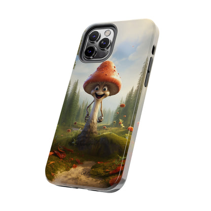 Introducing the "Smiling Mushroom" Cell Phone Case – Spread Joy with Every Glance! -Tough Phone Cases