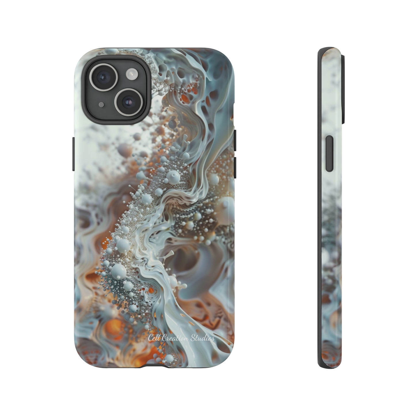 "3D Liquid Splash" -Tough iPhone Cases