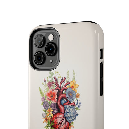 "Blooming Hearts" -Tough iPhone Cases