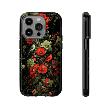 "Floral Serenade Elegance" -Tough iPhone Cases