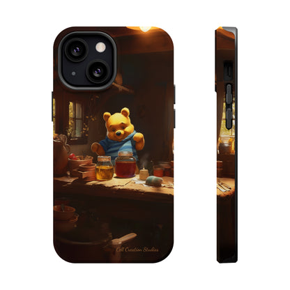 Introducing the "Winnie-The-Pooh's Honey Haven" Cell Phone Case – A Sweet Nostalgic Delight -MagSafe Tough Cases