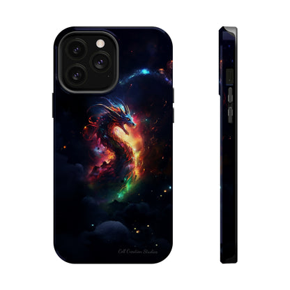 "Cosmic Dragon Unleashed" -MagSafe Tough iPhone Cases