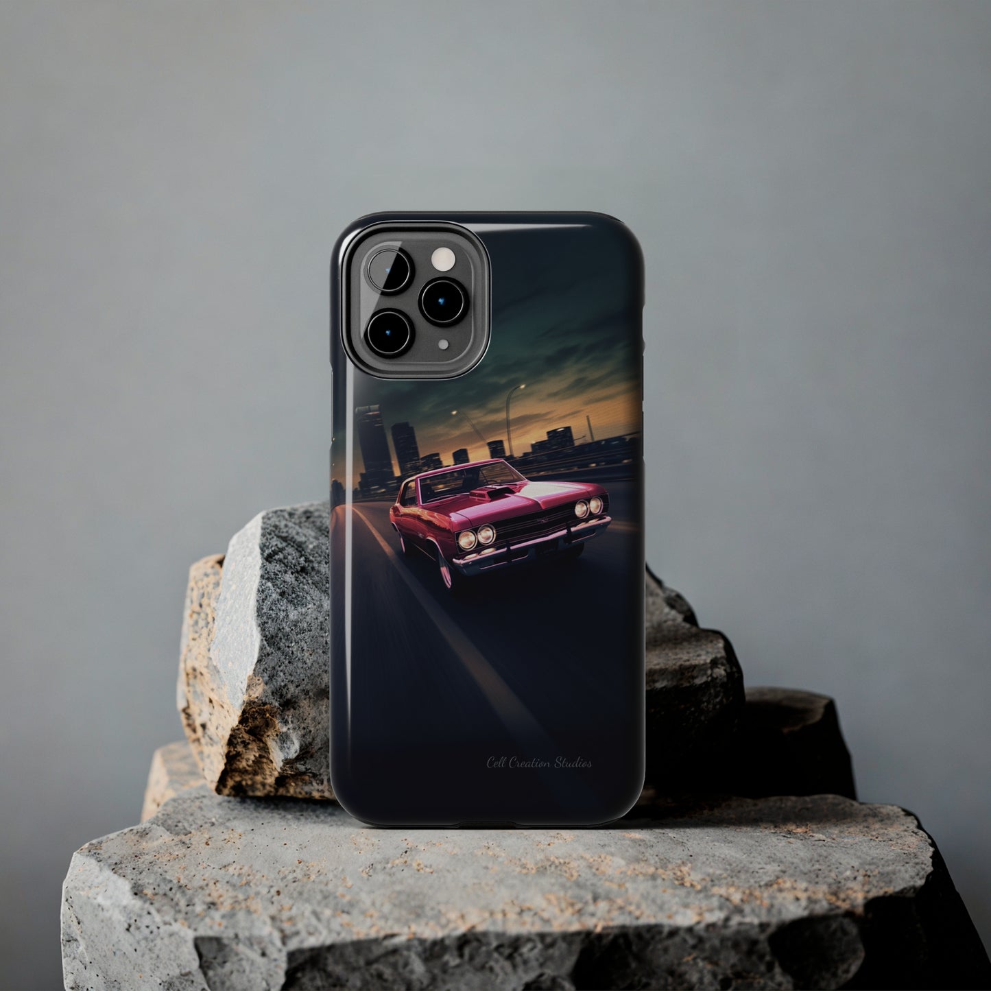 "Sunset City Cruise GTO Edition" -Tough iPhone Cases