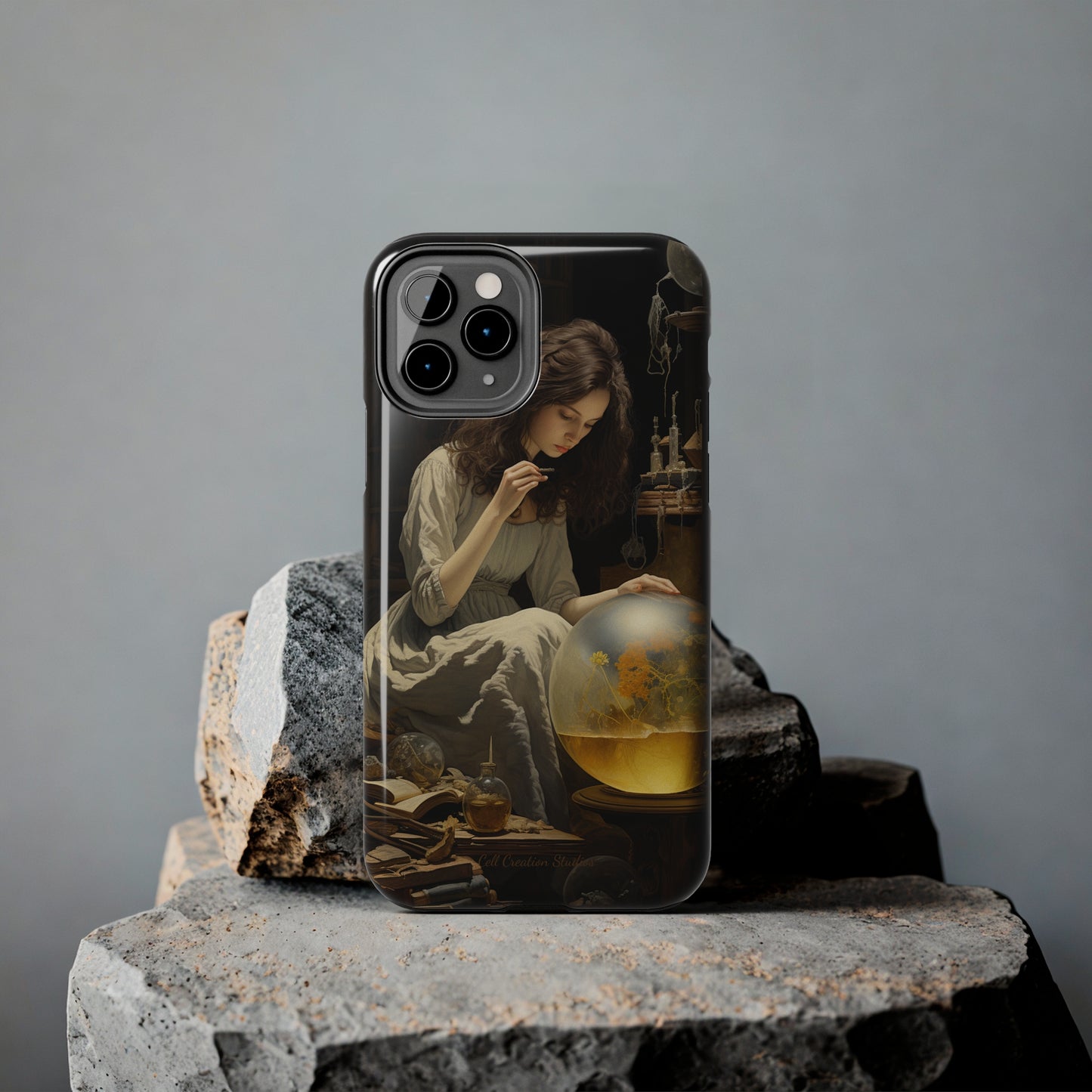 Introducing the "Mystic Botanist" Cell Phone Case – Discover the Secrets Within -Tough Phone Cases