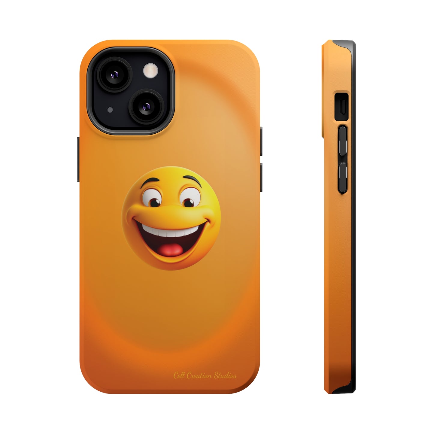 Introducing the "Laughing Emoji" Cell Phone Case – Carry Laughter Everywhere -MagSafe Tough Cases