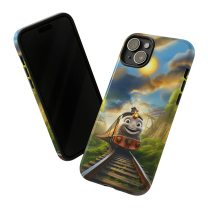 The "Smiling Express Train" Phone Case -Tough Cases