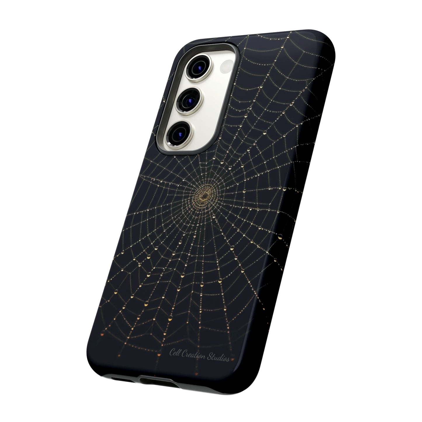 "Silken Noir Guardian" -Tough Samsung Phone Cases