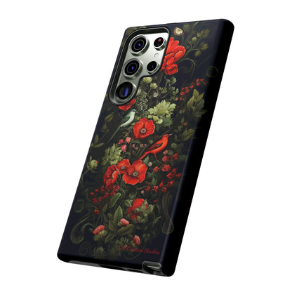 "Floral Serenade Elegance" -Tough Samsung Phone Cases