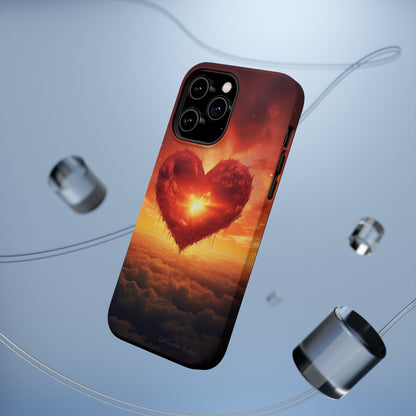 Introducing the "Sky-Heart Radiance" Cell Phone Case – Carry Love's Glow Everywhere You Go -MagSafe Tough Cases