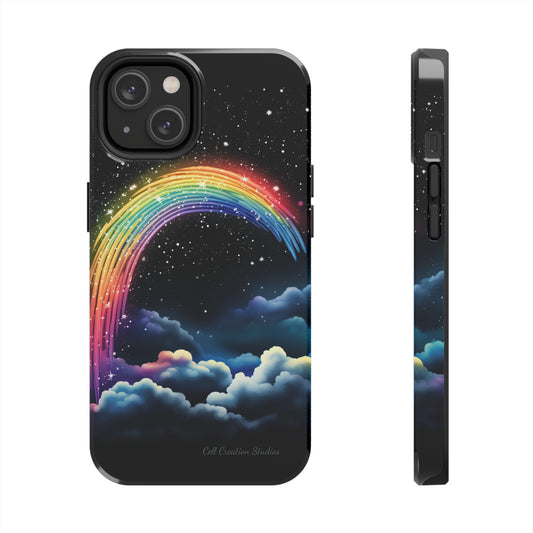 "Starry Night Rainbow" Cell Phone Case -Tough Phone Cases