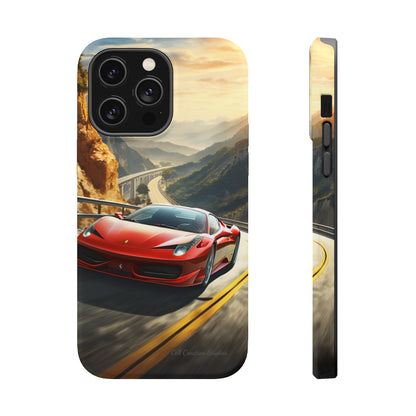 "Mountain Majesty Ferrari Edition" -MagSafe Tough iPhone Cases