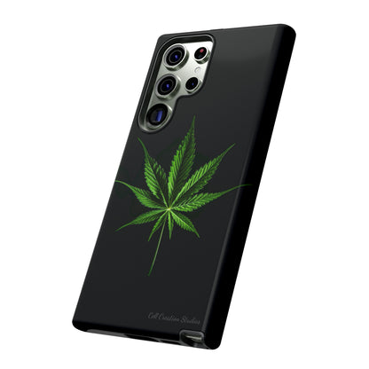 "Cannabis Chic" Marijuana Leaf Phone Case -Tough Cases