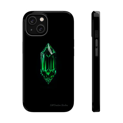 "Emerald Elegance" Phone Case -MagSafe Tough Cases