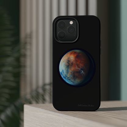 Introducing the "Mars Marvel" Cell Phone Case – Explore the Red Planet -MagSafe Tough Cases