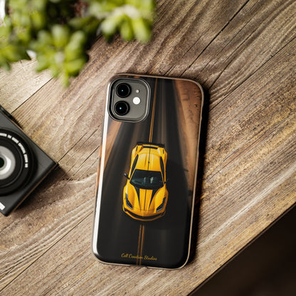 Introducing the "Desert Speedster" Cell Phone Case – Feel the Thrill of a Ferrari Racing through the Desert! -Tough Phone Cases