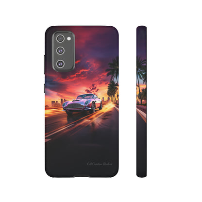 "Silver Aston Martin Racing" -Tough Samsung Phone Cases