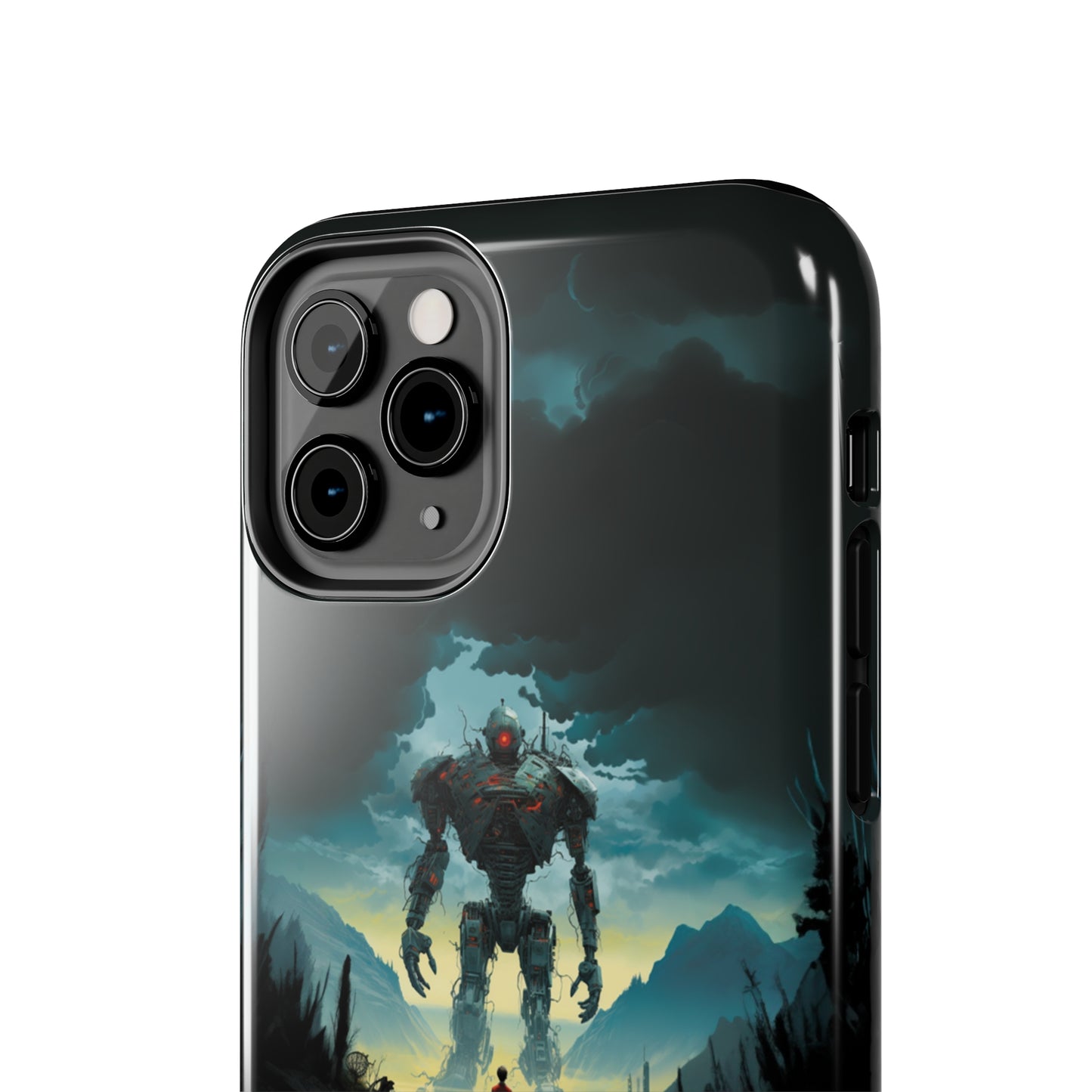 Introducing the "Rising Titan" Cell Phone Case – Witness the Astonishing Emergence of a Giant Robot! -Tough Phone Cases