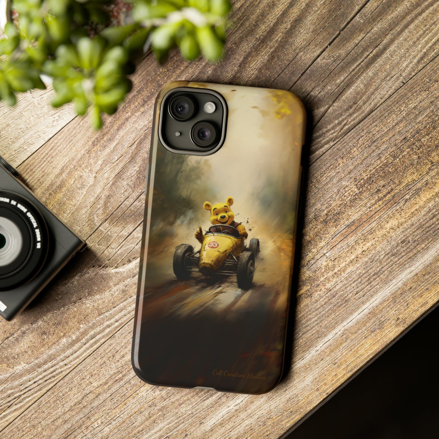 "Winnie-the-Pooh's Victory Lap" Phone Case -Tough Cases