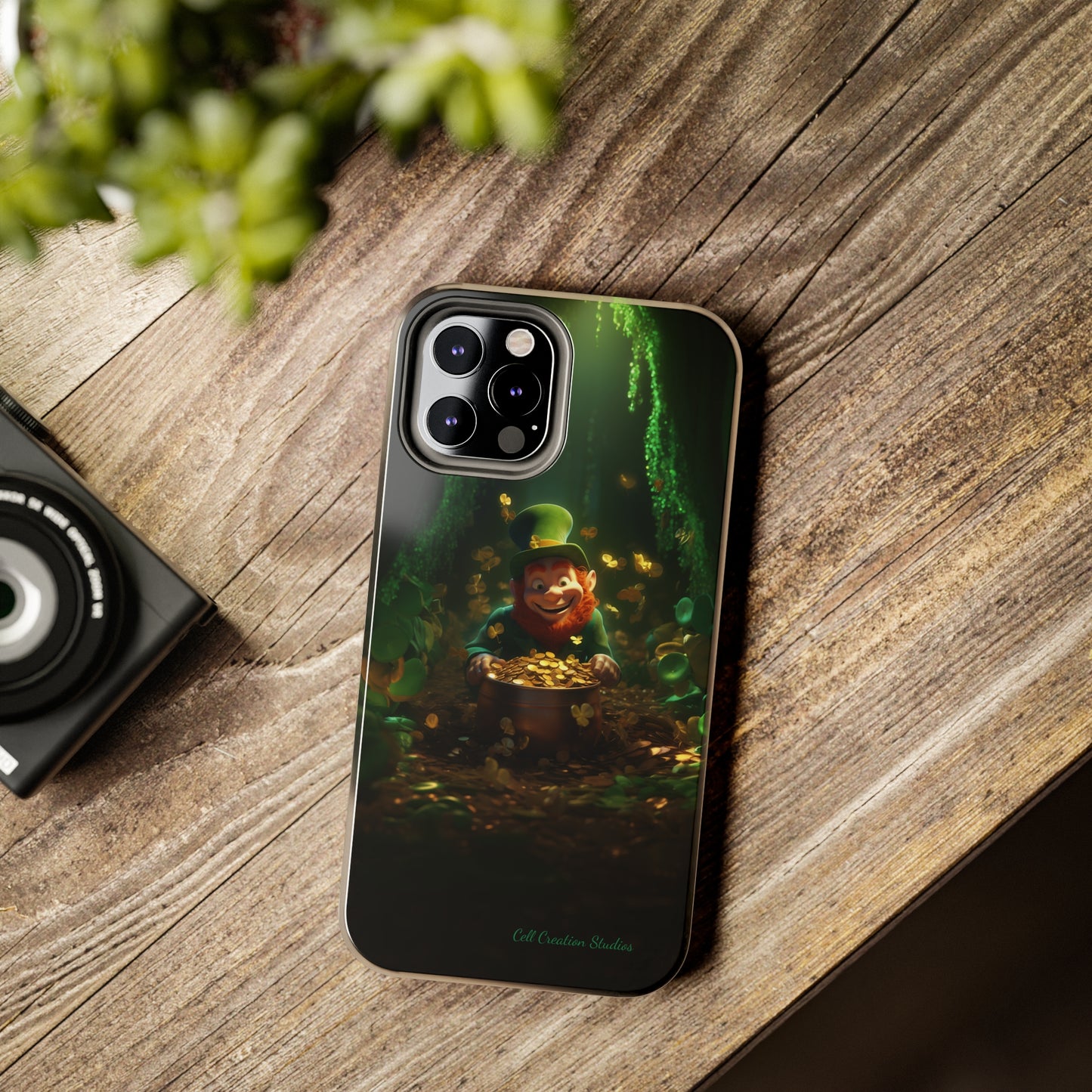 Introducing the "Leprechaun's Pot of Gold" Cell Phone Case – A Touch of Irish Charm -Tough Phone Cases