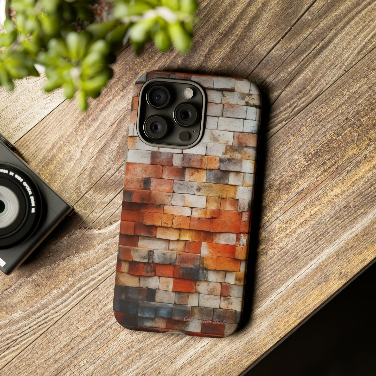 Introducing our "Urban Brickwork" Cell Phone Case – the perfect fusion of style and protection for your device -Tough Cases