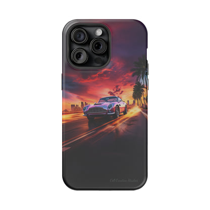 "Silver Aston Martin Racing" -MagSafe Tough iPhone Cases