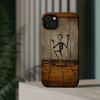 "Groovy Bones Skeleton" -MagSafe Tough iPhone Cases