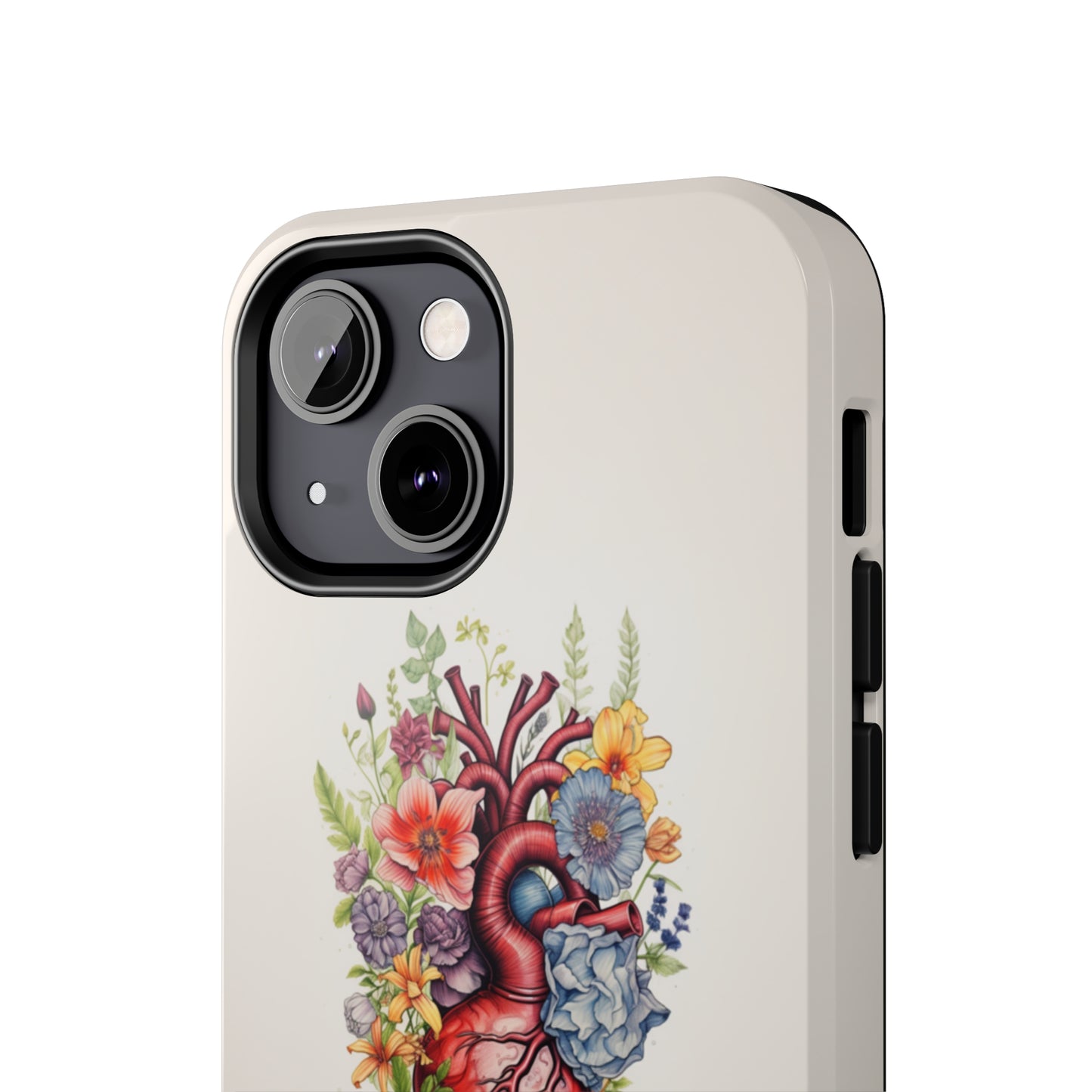 "Blooming Hearts" -Tough iPhone Cases