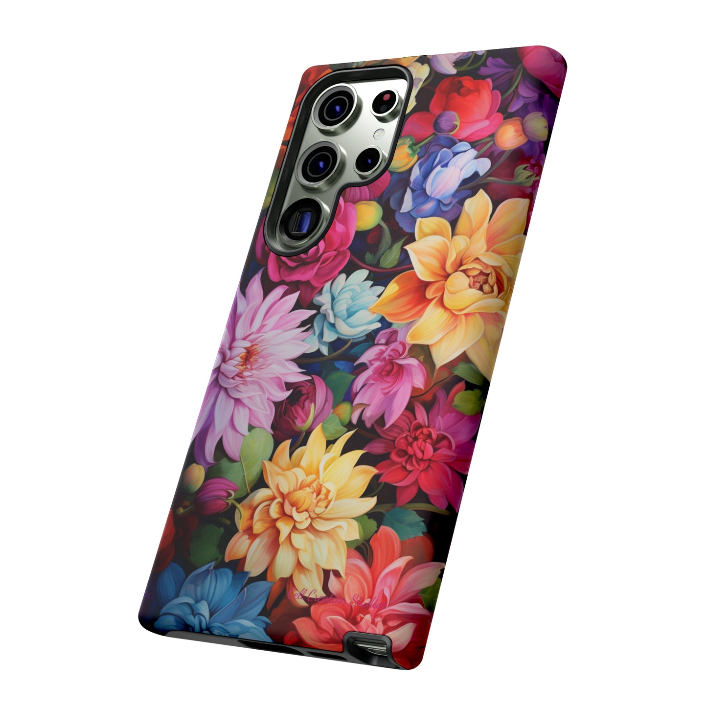 Introducing the "Blossom Beauty" Cell Phone Case – Elevate Your Style with Floral Charm -Tough Cases