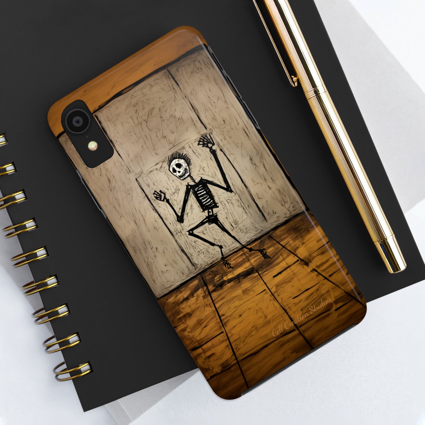 "Groovy Bones Skeleton" -Tough iPhone Cases