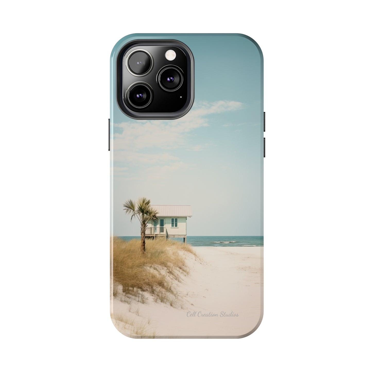 "Seaside Haven" -Tough iPhone Cases