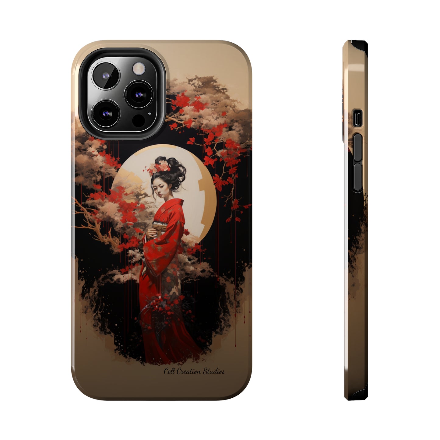 "Japanese Geisha Art" Phone Case -Tough Phone Cases