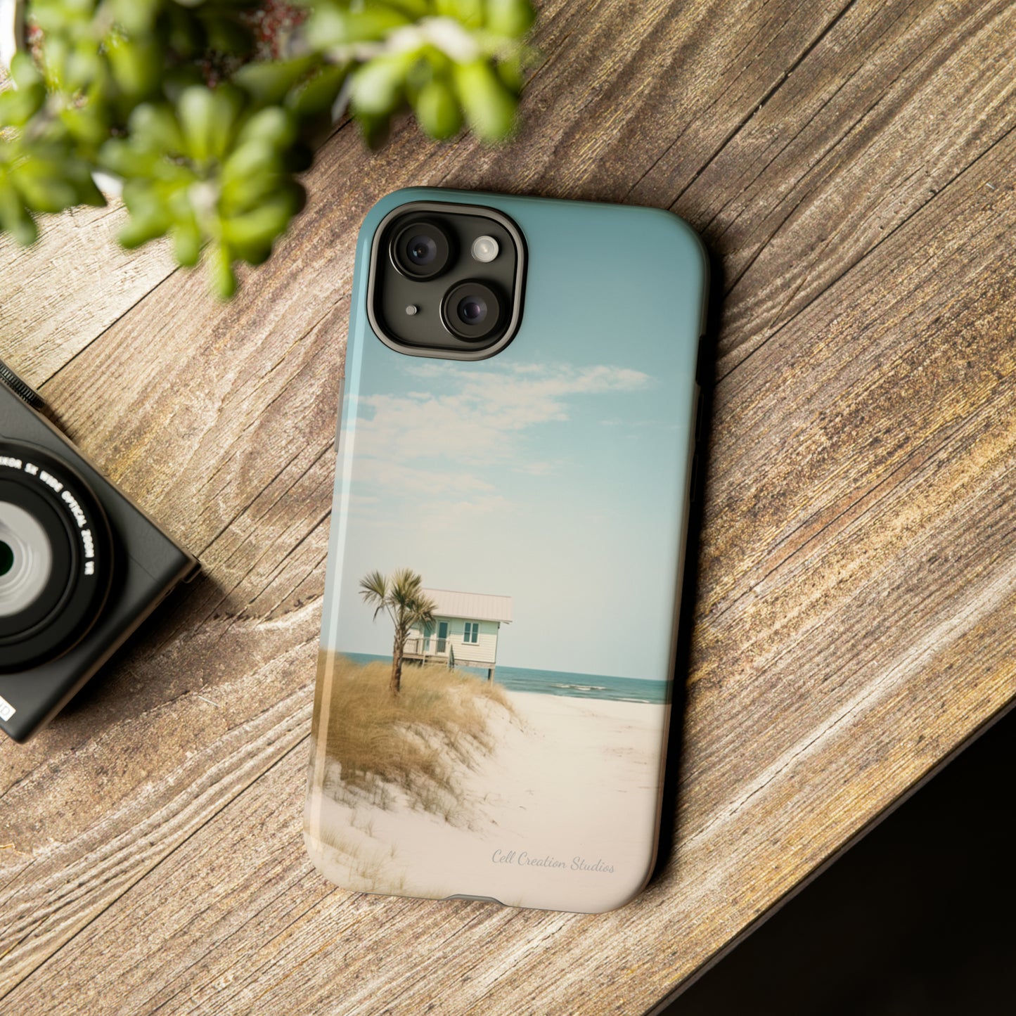 "Seaside Haven" -Tough iPhone Cases