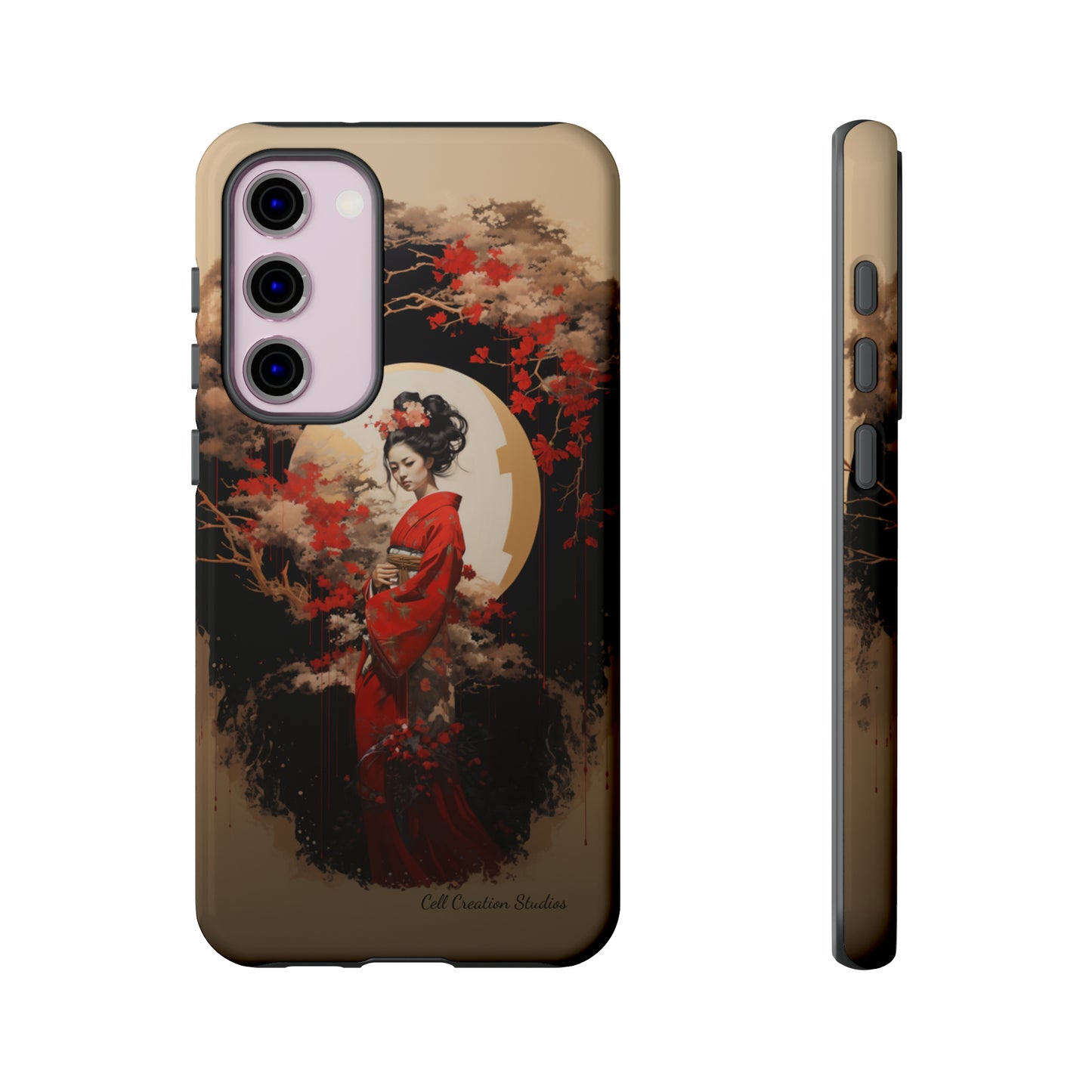 "Japanese Geisha Art" Phone Case -Tough Cases