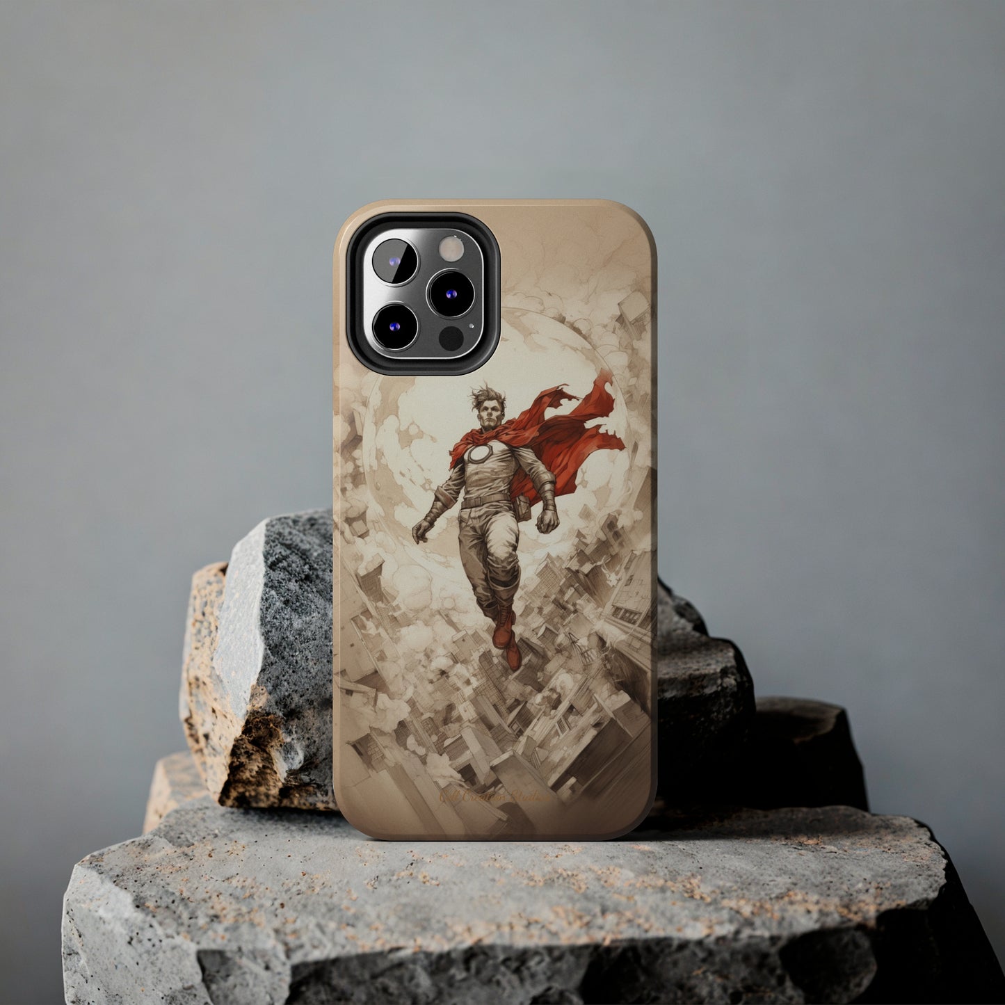 Introducing the "Heroic Guardian" Cell Phone Case – Unleash Your Inner Superhero with Captivating Design -Tough Phone Cases