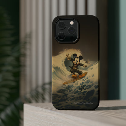 "Surf's Up Mickey" -MagSafe Tough iPhone Cases