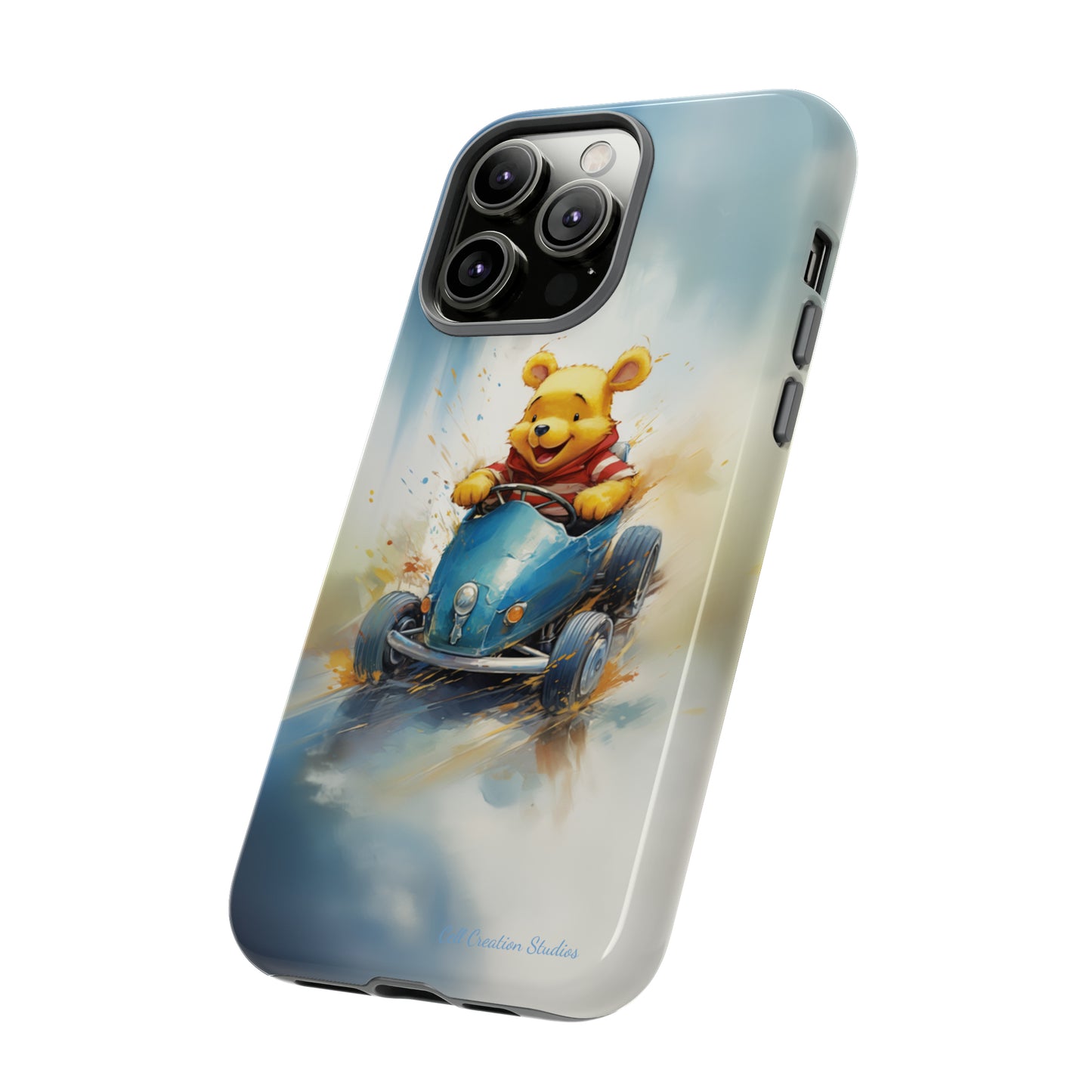 "Winnie-The-Pooh's Race Day" Phone Case -Tough Cases