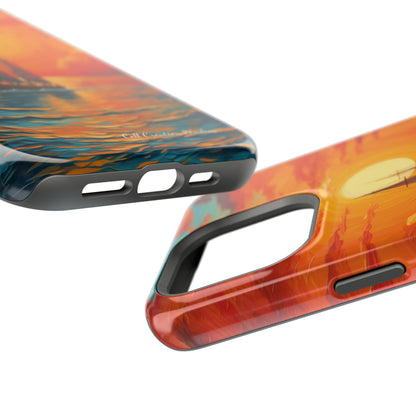 "Sailboat Sunset" - MagSafe Tough iPhone Cases