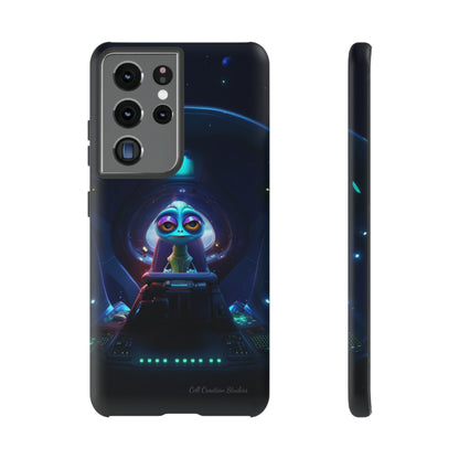 The "Cosmic Cruising Bored Alien" Phone Case -Tough Cases