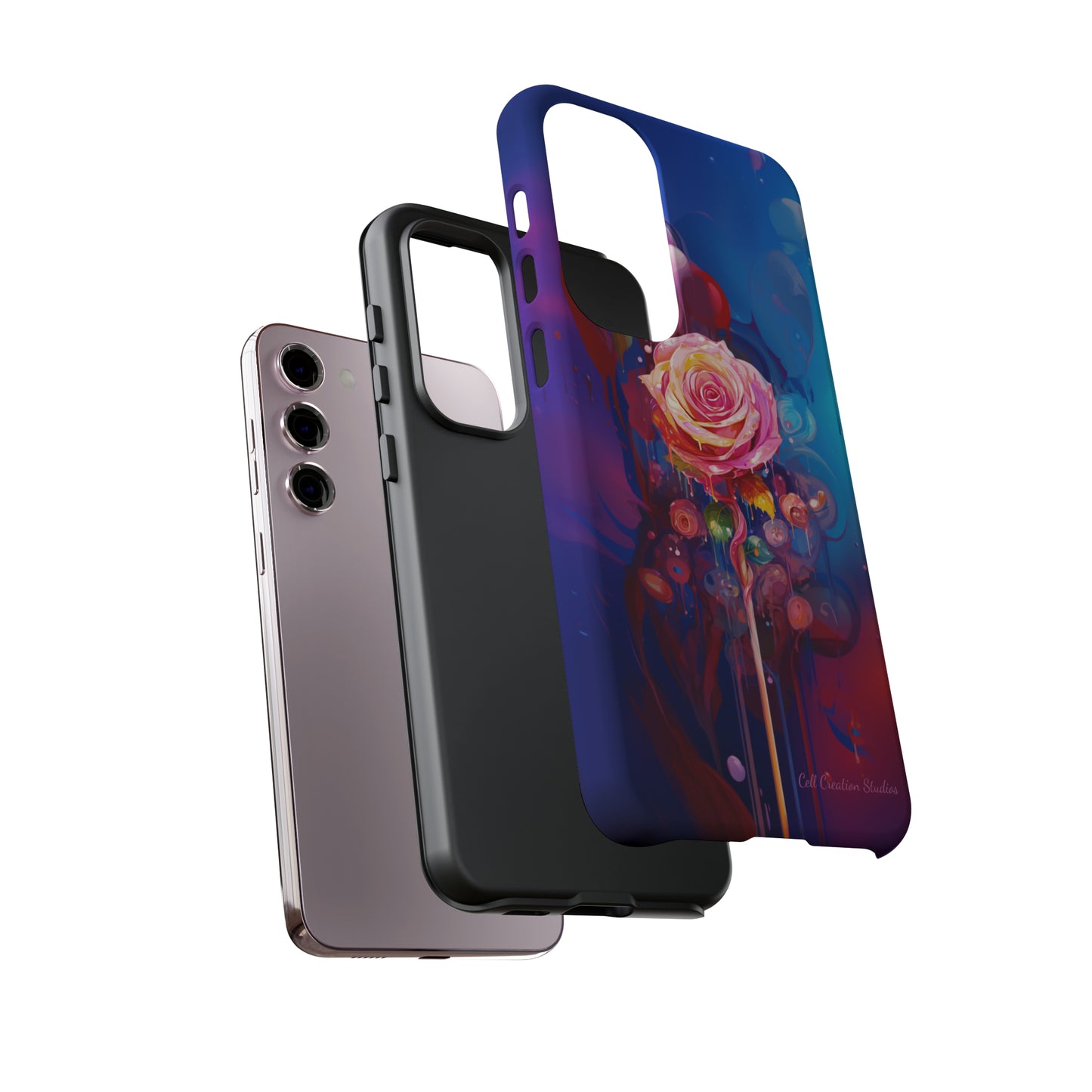 "Dreamy Rose Bloom Fantasy" -Tough Samsung Phone Cases