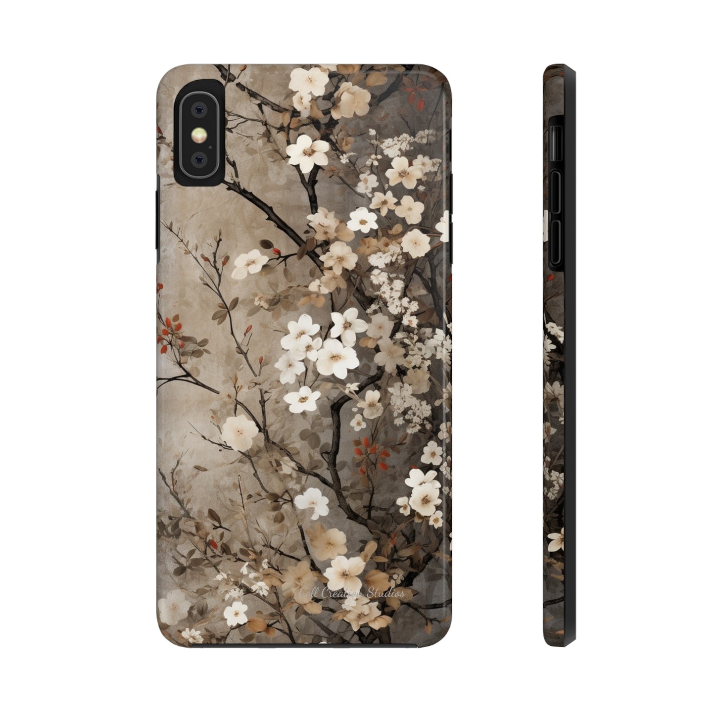 "Whimsical Blooms" -Tough iPhone Cases