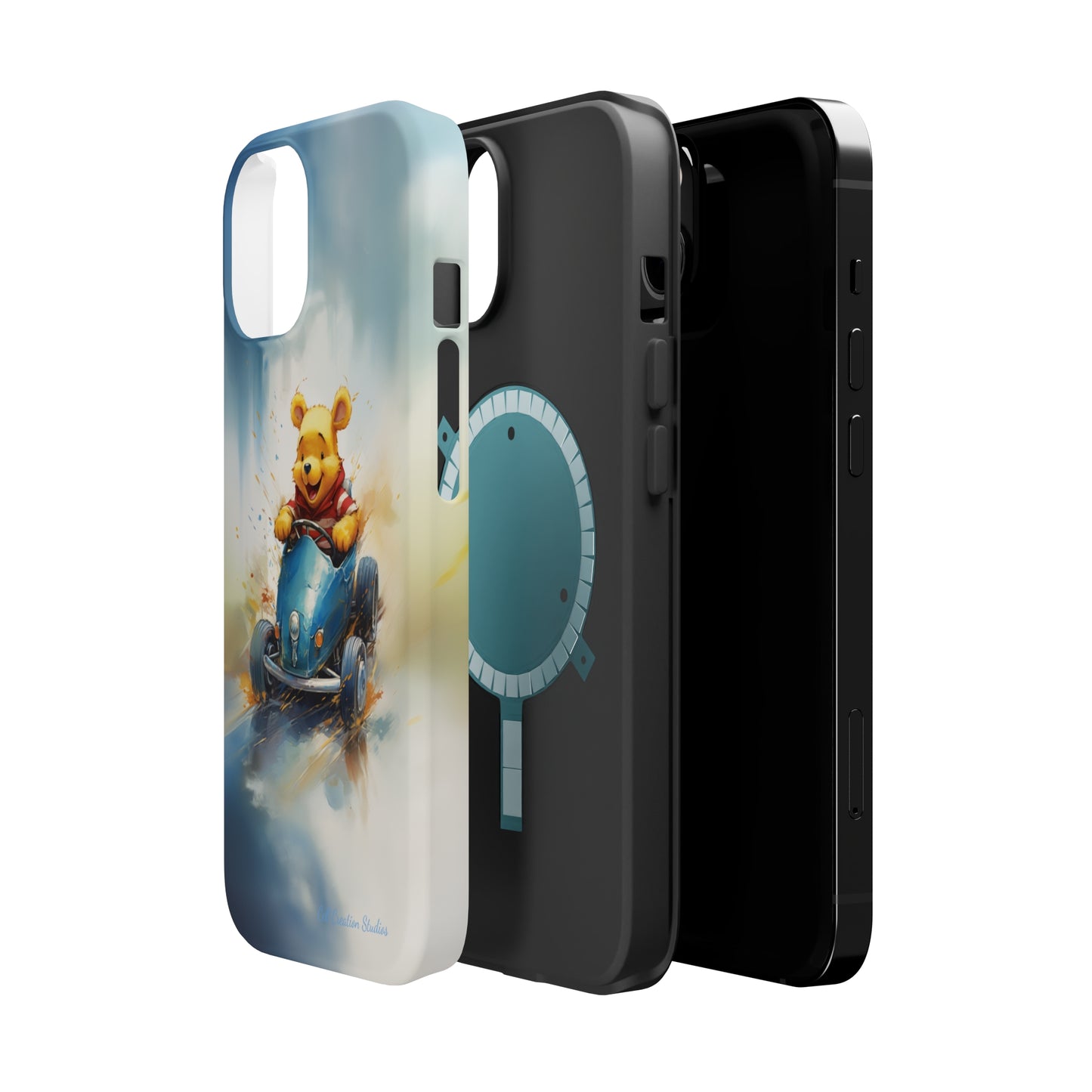 "Winnie-the-Pooh's Race Day" Phone Case -MagSafe Tough Cases