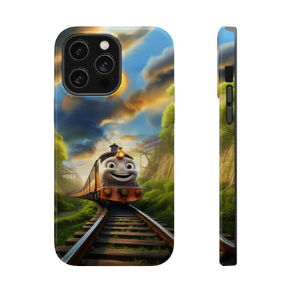 The 'Smiling Express Train" Phone Case -MagSafe Tough Cases