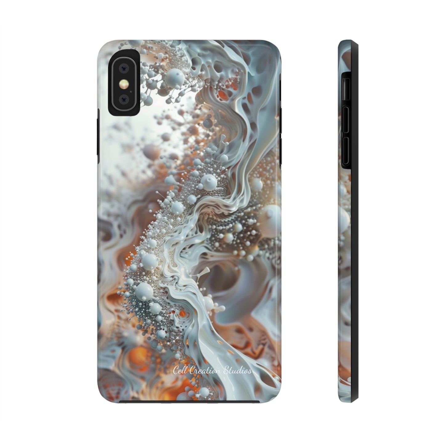 "3D Liquid Splash" -Tough iPhone Cases