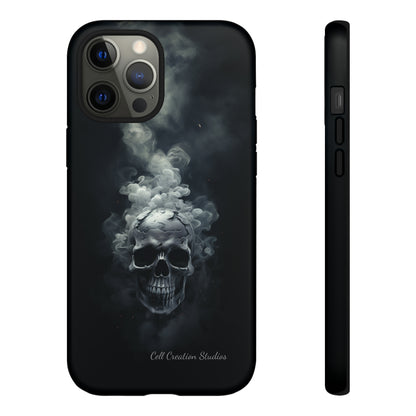 "Ethereal Skull Noir" -Tough iPhone Cases