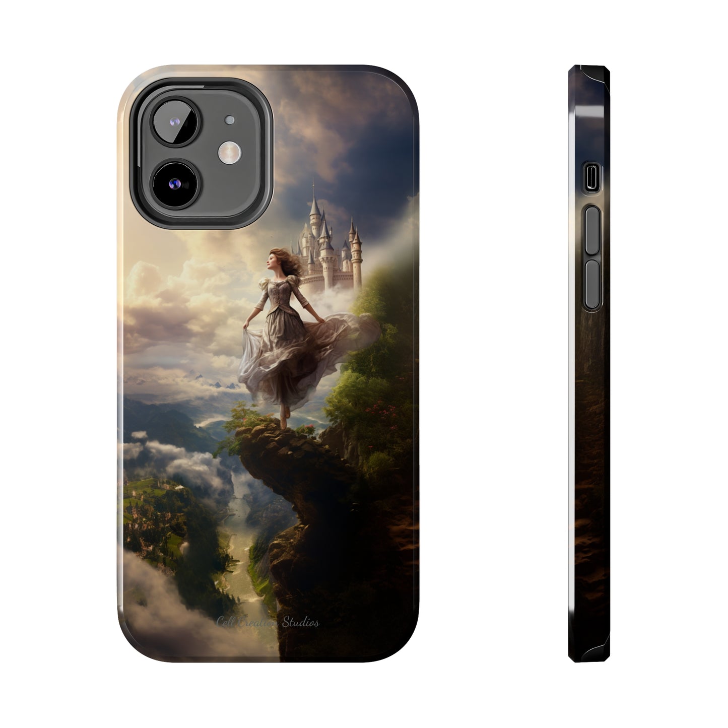 Introducing the "Enchanted Castle Discovery" Cell Phone Case – Uncover the Magic of The Castle On The Hilltop-Tough Phone Cases