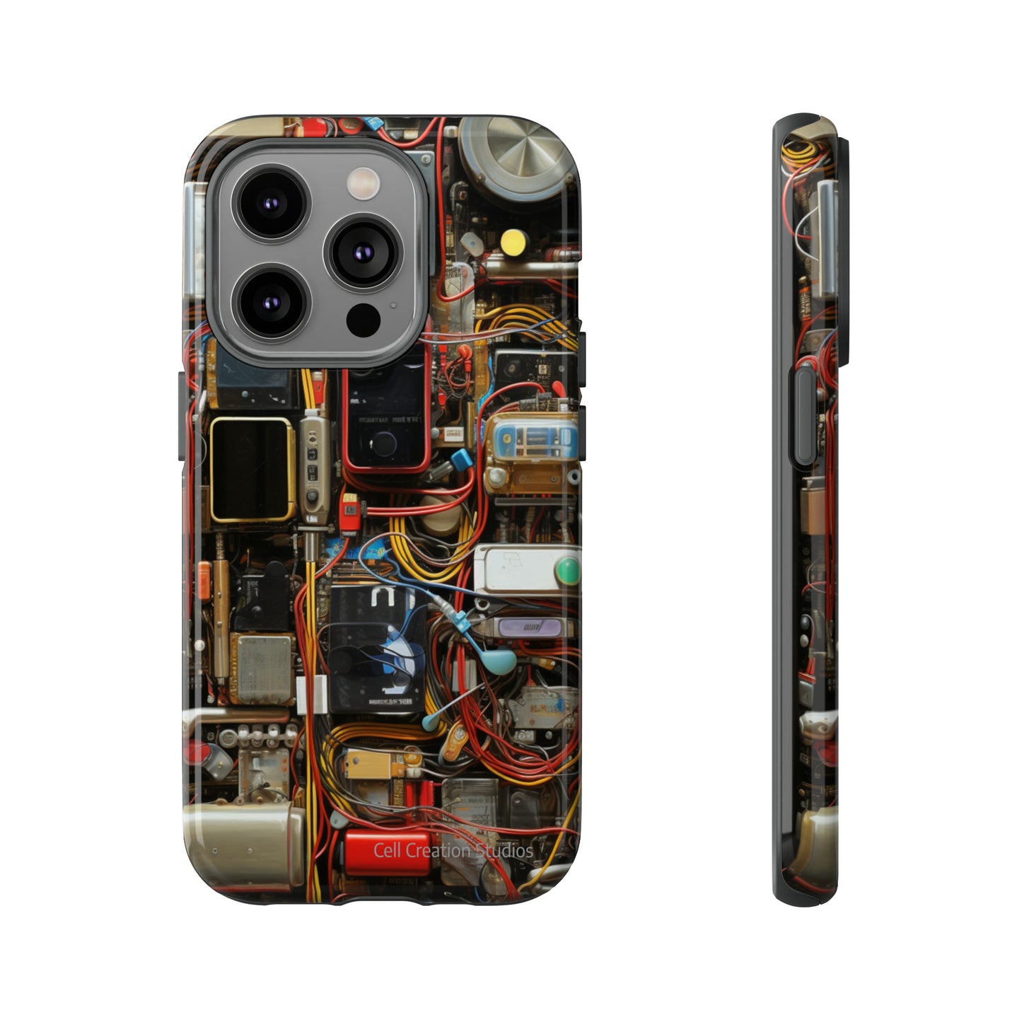 "Tech Inside Out Armor" -Tough iPhone Cases